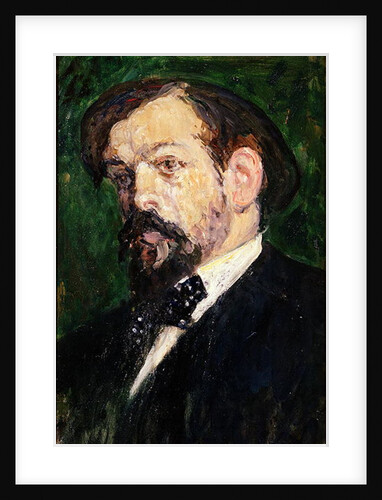 Portrait of Claude Debussy by Jacques-Emile Blanche