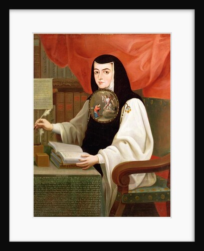 Sister Juana Ines de la Cruz by Andres de Islas