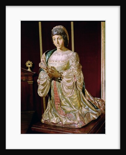 Isabella of Castile in Prayer, 1520-22 by Felipe Vigarny