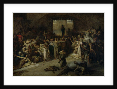 The Plague of Tournai in 1095, 1883 by Louis Gallait