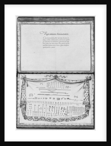 Nails, hooks, pulleys and iron fitments needed to built a galley, twenty-sixth demonstration by French School