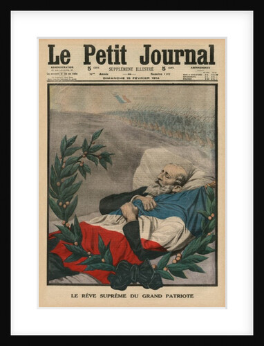 The last dream of the Great Patriot, Paul Deroulede by French School