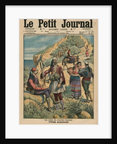 Subjects of the new kingdom, Albanian types by French School