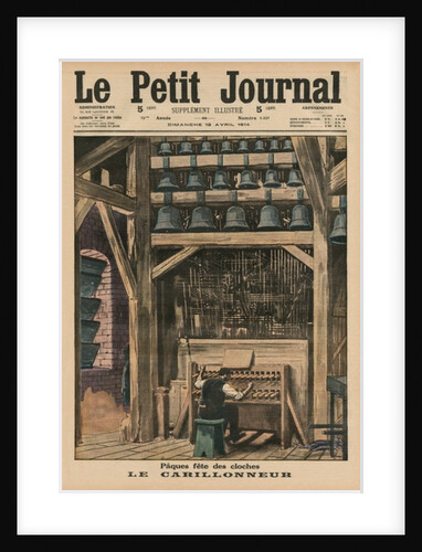 Easter, the bell ringer by French School