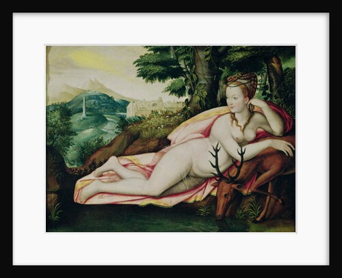 Diane de Poitiers as Diana the Huntress by Fontainebleau School