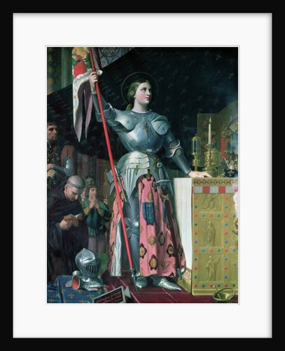 Joan of Arc at the Coronation of King Charles VII, 1854 by Jean Auguste Dominique Ingres