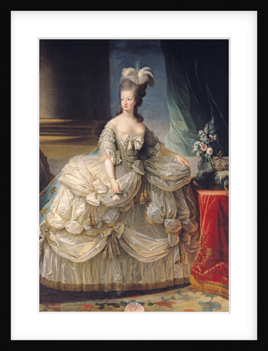 Marie Antoinette Queen of France, 1779 by Elisabeth Louise Vigee-Lebrun