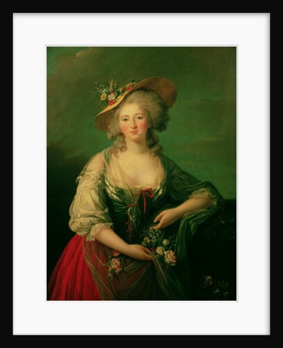 Elisabeth of France called Madame Elizabeth, c.1782 by Elisabeth Louise Vigee-Lebrun