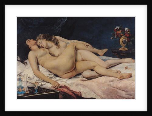 Sleep, 1866 by Gustave Courbet