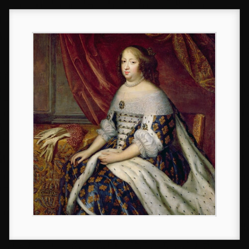 Portrait of Anne of Austria Queen of France by Charles Beaubrun