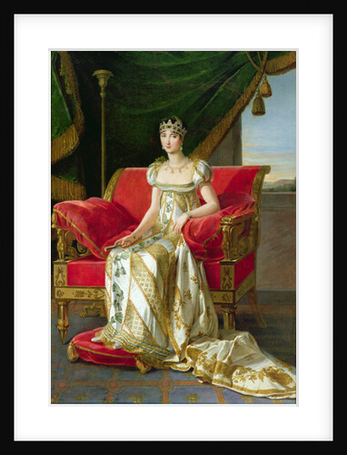 Marie Pauline Bonaparte Princess Borghese, 1808 by Marie Guilhelmine Benoist