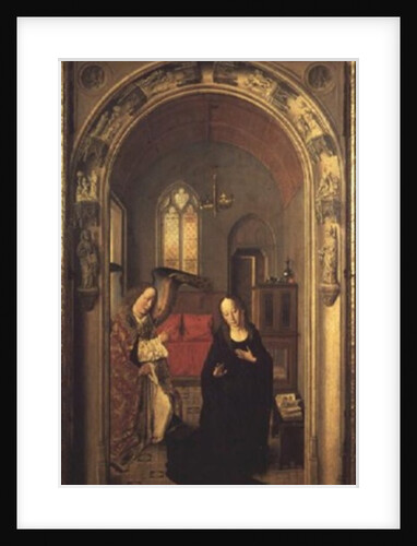 The Annunciation, c.1445 by Dirck Bouts