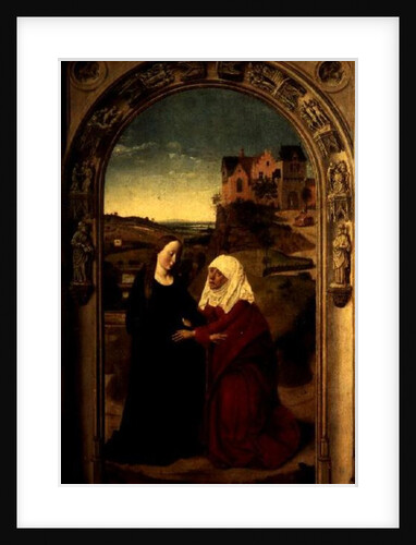 The Visitation, c.1445 by Dirck Bouts