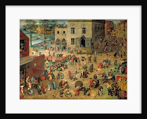 Children's Games, 1560 by Pieter the Elder Bruegel