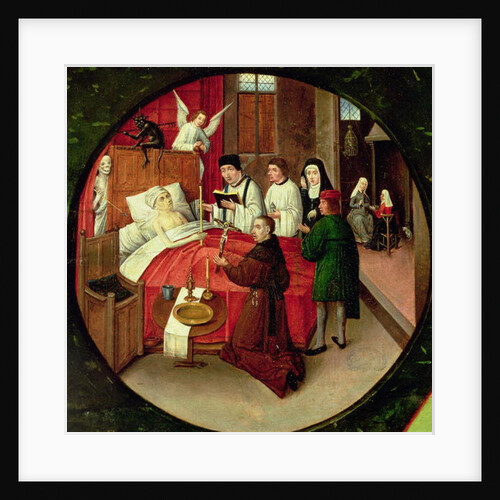 Death, detail from The Table of the Seven Deadly Sins and the Four Last Things by Hieronymus Bosch