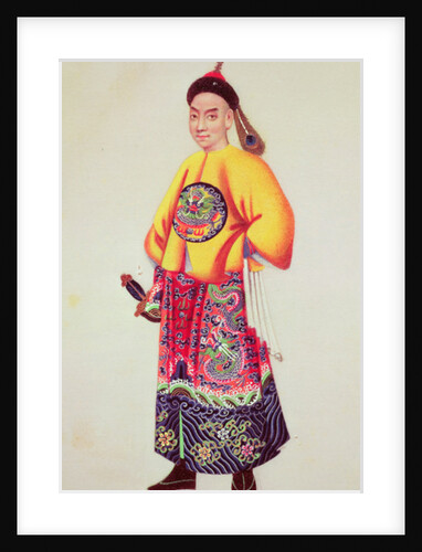 Costume of an emperor, late 18th century by Japanese School