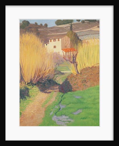 Landscape at Lagnes, 1921 by Felix Edouard Vallotton