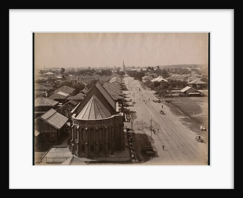View of Rangoon, Burma, c.1880 by Philip Adolphe Klier