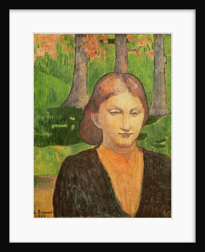 Portrait of My Sister Madeleine, 1888 by Emile Bernard