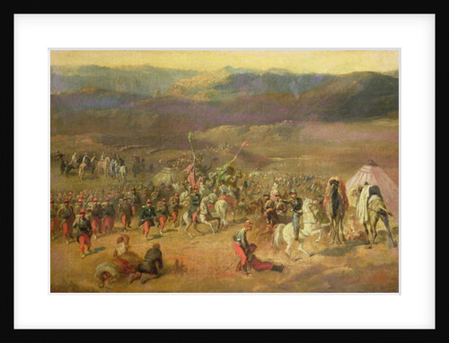 The Capture of the Retinue of Abd-el-Kader or, The Battle of Isly on August 14th, 1844, 1844-63 by Emile Jean Horace Vernet