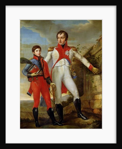 Louis Bonaparte King of Holland and Louis Napoleon Crown Prince of Holland, c.1806 by Jean Baptiste Joseph Wicar