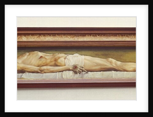 The Dead Christ, 1521 by Hans Holbein the Younger