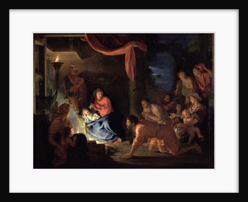 Adoration of the Shepherds, 1689 by Charles Le Brun