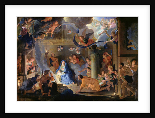 Adoration of the Shepherds, 1689 by Charles Le Brun