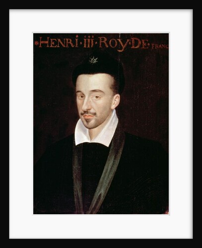Portrait of Henri III by French School