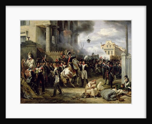 The Gate at Clichy during the Defence of Paris, 30th March 1814, 1820 by Emile Jean Horace Vernet