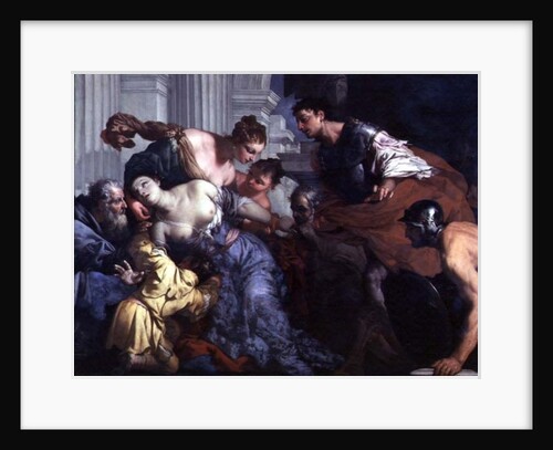 The Death of Lucretia, 17th century by Antonio Zanchi