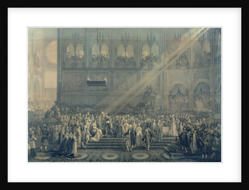 The Baptism of the King of Rome at Notre-Dame, 10th June 1811, after 1811 by French School