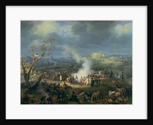 Napoleon Visiting a Bivouac on the Eve of the Battle of Austerlitz, 1st December 1805, 1808 by Louis Lejeune