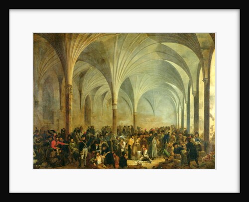 The Military Hospital of the French and Russians at Marienburg in June 1807, 1808 by Adolphe Roehn