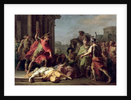 The Death of Lucretia, 1784 by Jerome Preudhomme