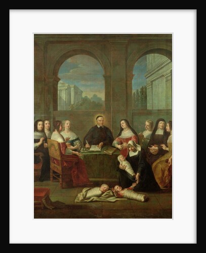 St. Vincent de Paul and the Sisters of Charity, c.1729 by Jean Andre