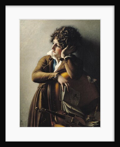 Portrait of Romainville-Trioson, 1800 by Anne Louis Girodet de Roucy-Trioson