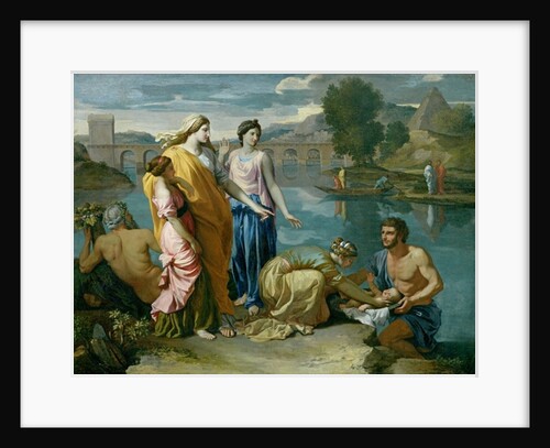 The Finding of Moses, 1638 by Nicolas Poussin