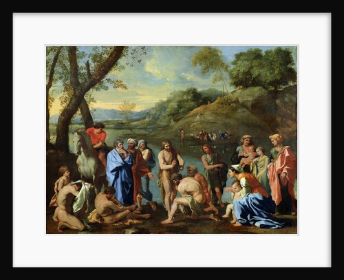 St. John Baptising the People, c.1636-7 by Nicolas Poussin