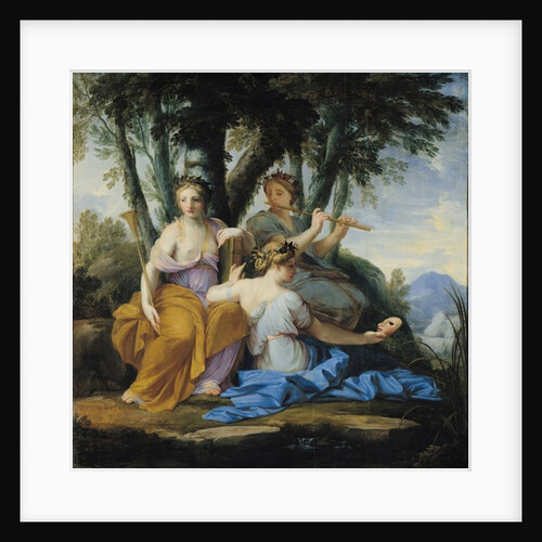 The Muses, Clio, Euterpe and Thalia, c.1652-55 by Eustache Le Sueur