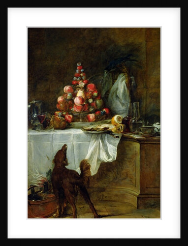 The Sideboard, 1728 by Jean-Baptiste Simeon Chardin