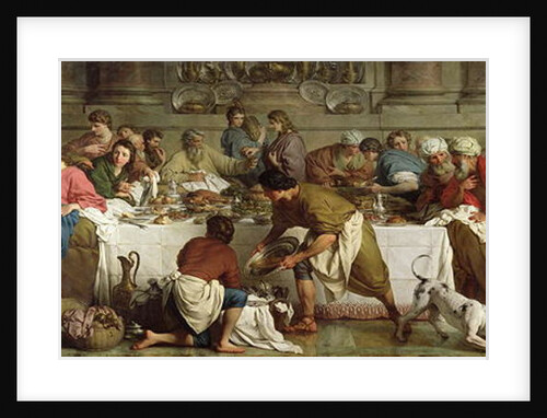 Dinner at the House of Simon, 1737 by Pierre Subleyras