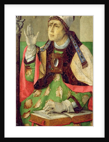 Portrait of St. Augustine, c.1475 by Joos van Gent