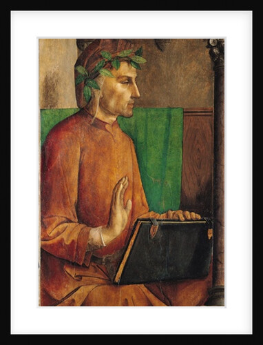 Portrait of Dante Alighieri, c.1475 by Joos van Gent