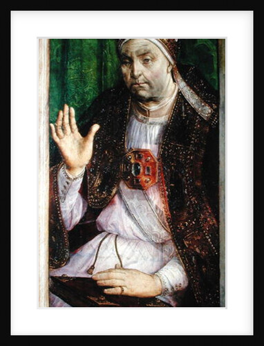 Portrait of Sixtus IV c.1475 by Joos van Gent (fl.1460-75)