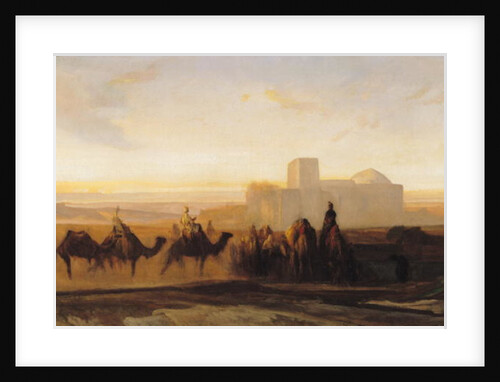 The Caravan by Alexandre Gabriel Decamps