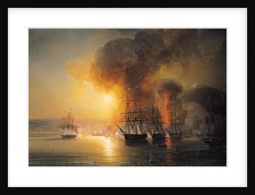 Capture of the Fort of Saint-Jean-d'Ulloa on 23rd November 1838, 1839 by Jean Antoine Theodore Gudin