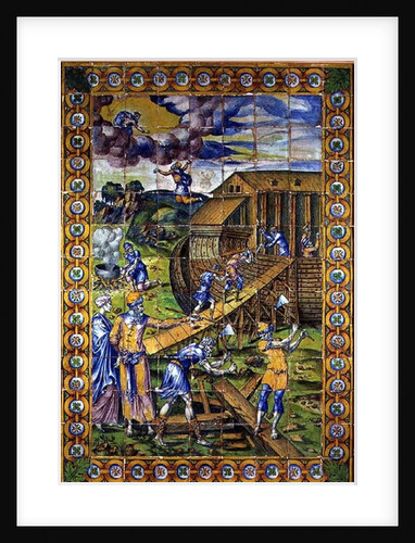 The Story of Noah: the Building of the Ark, Rouen by Masseot Abaquesne