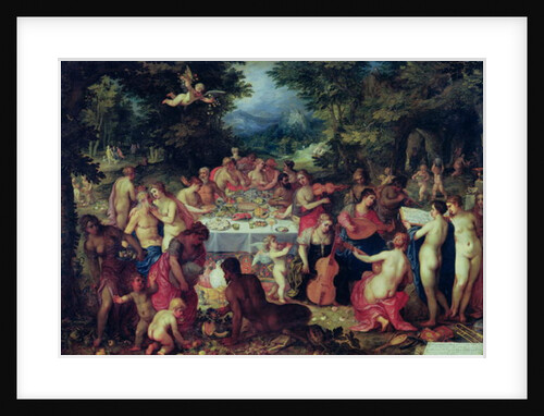 The Banquet of the Gods by Hendrik van the Elder Balen