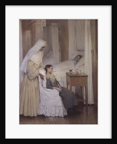 At Notre-Dame du Perpetuel Bon Secours Hospital, 1903 by Henri Jules Jean Geoffroy